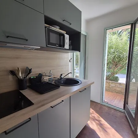 : Lumineux T2 Avec Terrasse Et Parking - Fr-1-309-442 아파트 콜리우르
